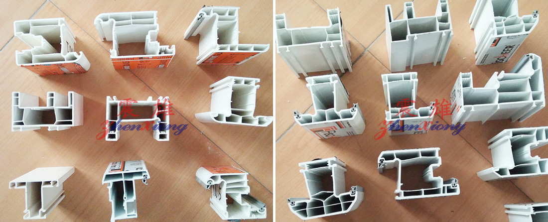 PVC Plastic Profile Production Line UPVC Window Door Profiles Plastic Extrusion Equipment