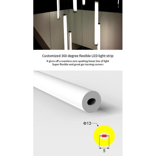 Outdoor Indoor LED Circular Neon Light Flex 360° IP67 Flexible Silicone Neon Strip