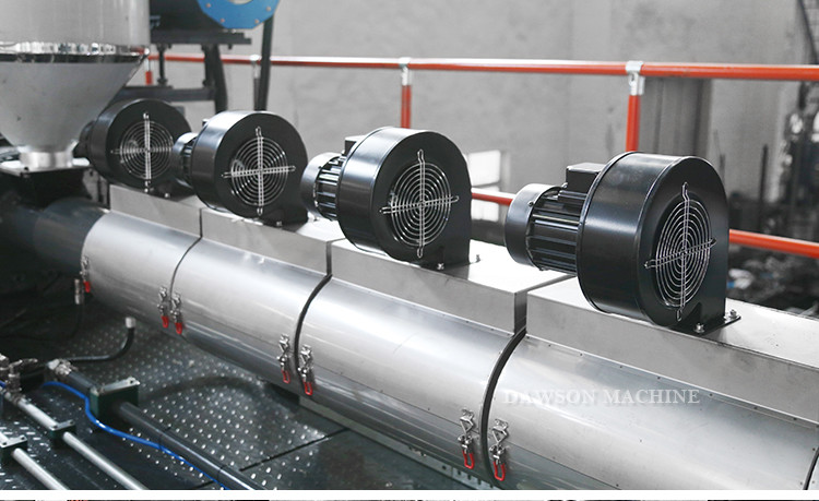 200L Plastic Drum Extrusion Blow Molding Machine Double Ring Barrel Blow Molding Machine