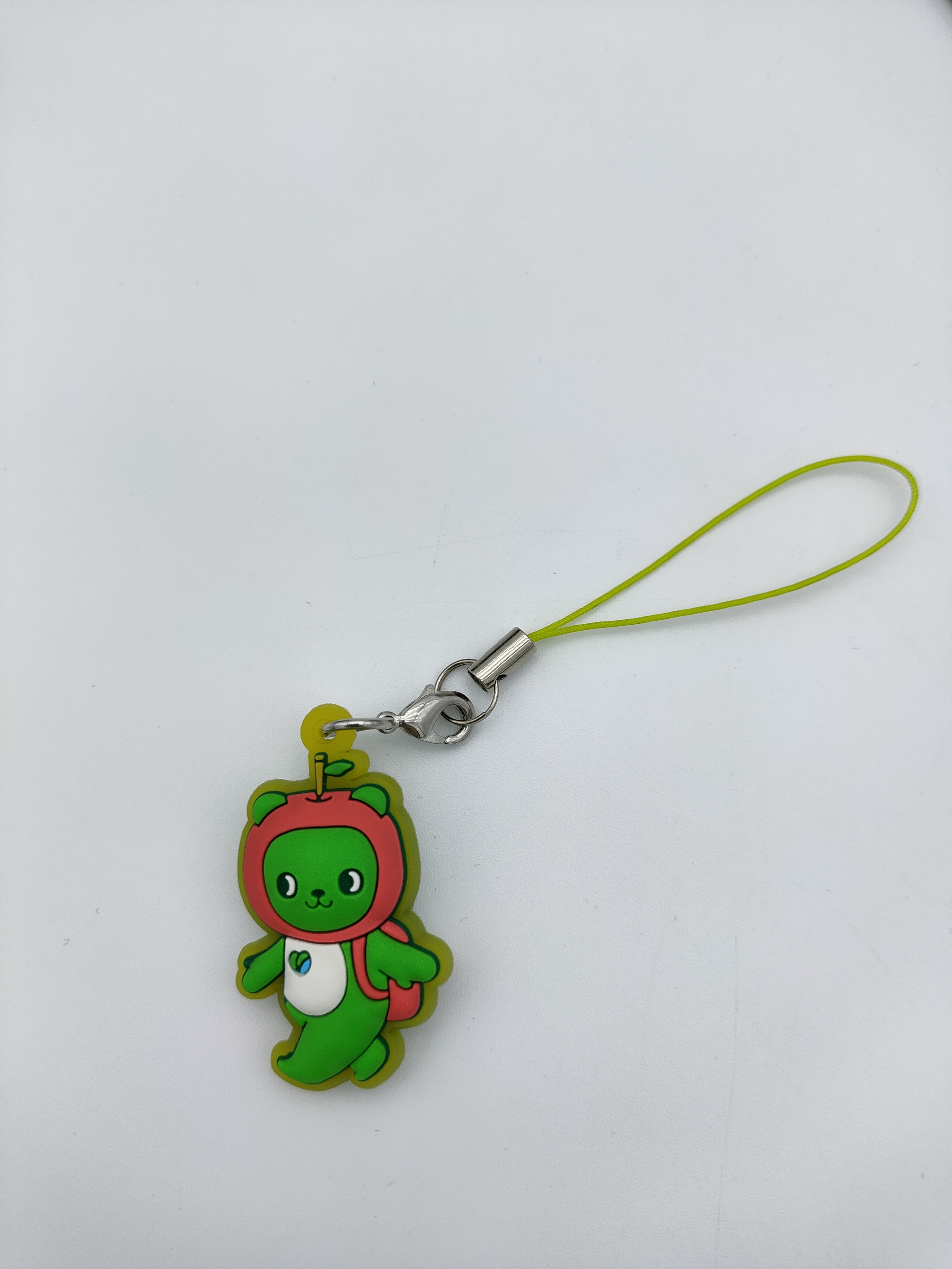 Small Cute PVC Key Holder , 3D Stereo Lobster Claw Clasp Keychain