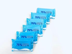China Private Label Hand Alcohol Isopropyl Disinfectant Wet Wipes wholesale
