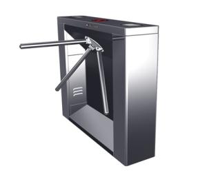 China Digital Magnetic Card Stainless Steel Tripod Turnstile Gate, Subway Entrance Barrier wholesale