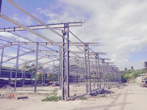 China Large Agricultural Steel Frame Farm Sheds Poultry House Chicken Coop Storage Barn wholesale