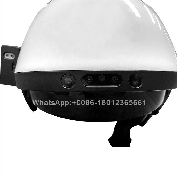Binocular AI Thermal Camera Detect Temperature Smart Helmet