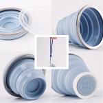 Shatterproof 320ML Silicone Collapsible Travel Coffee Mug