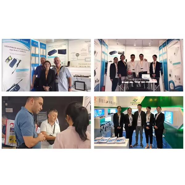 40W Interchangeable Power Adapter Desktop Version Plug In AC DC Power Adapter 15000mA