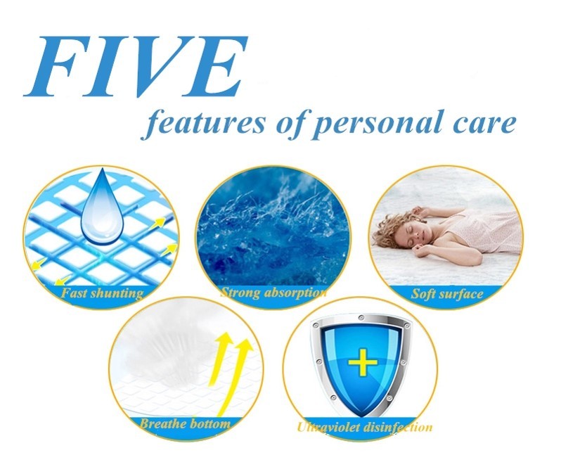 Waterproof Non Woven Soft Care Adult Cotton Nursing Mat