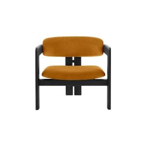 China Wood Frame Orange Velvet Dining Chairs For Bedroom Study Room wholesale