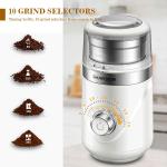 150W Electric Coffee Bean Grinder SS304 70g Automatic Espresso Grinder