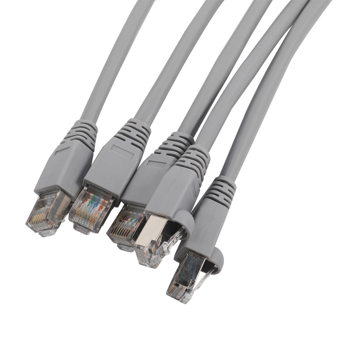 28awg Copper Patch Leads 4Pair Shielded FTP Cat5e Patch Cable