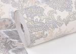 Professional Country Style Removable Plant Floral Wallpaper For Walls , 0.53*10m