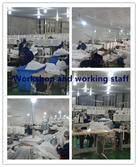 Type 4 5 6 Heat Sealed Tape Seam Disposable Microporous Coverall with CE Approved