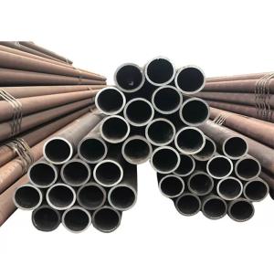 China Hot Rolled ST37 Fluid Steel Tube Pipe 6m Carbon Welded wholesale
