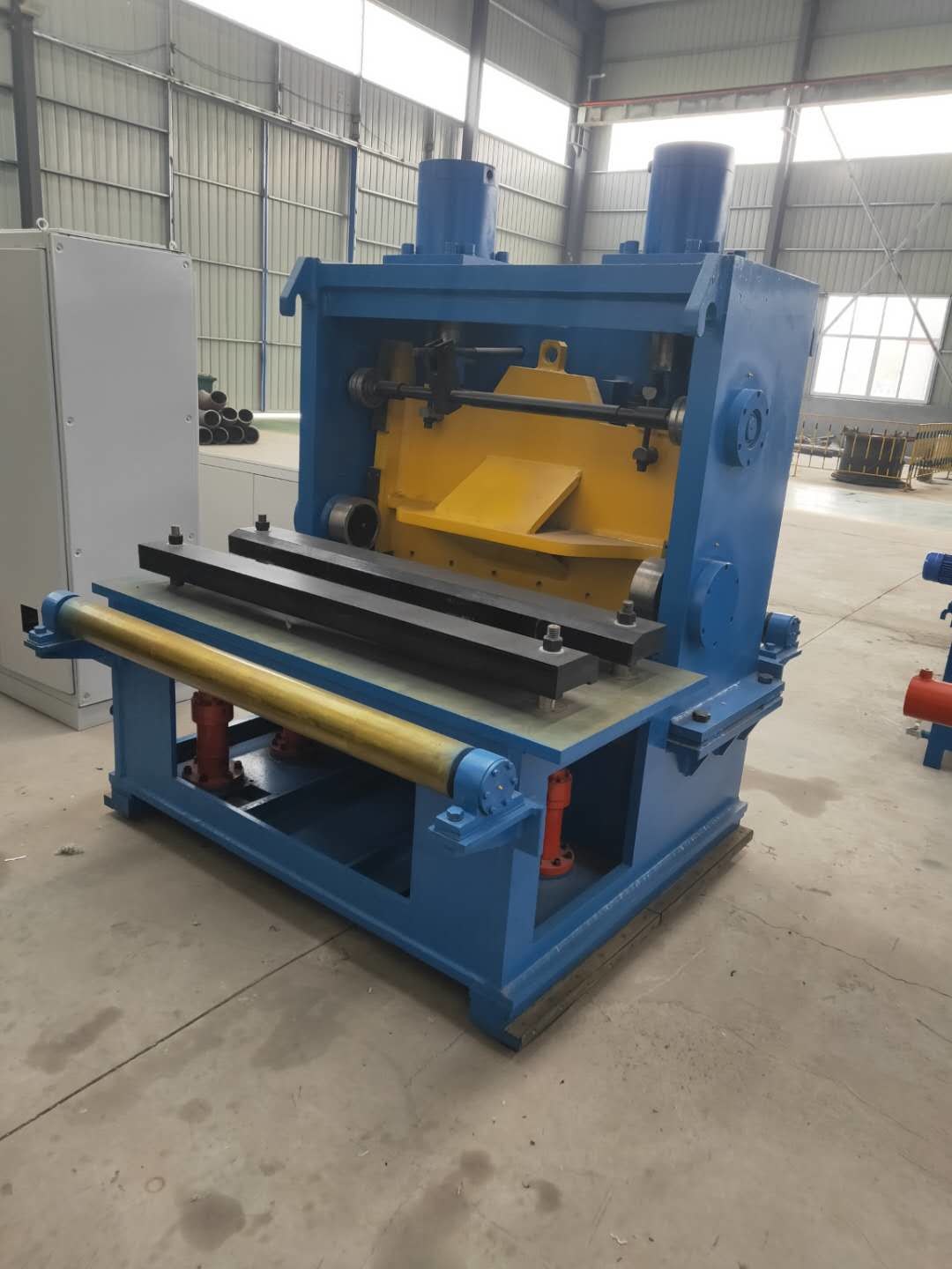Advanced Carbon Steel Spiral Welded SSAW Pipe Making Mill production line