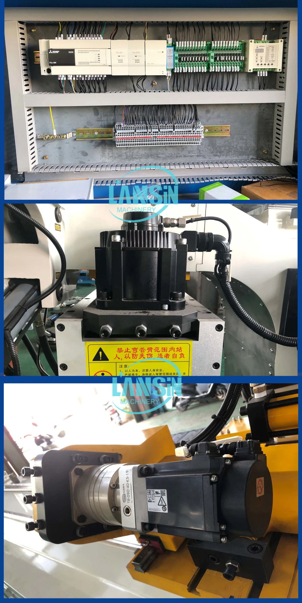 200mm Automatic CNC Tube Bending Machine For Automobile Fitness Equipment