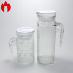 Customized 500ml 1000ml Cold Water Glass Bottle