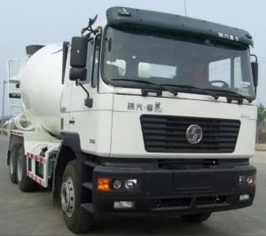 China Shacman Truck Mounted Self Loading Concrete Mixer Truck 12 Cubic Meters wholesale