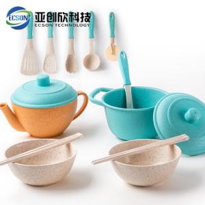 China Silk Screen Printing Wheat Straw Polypropylene Knife Eco Friendly wholesale