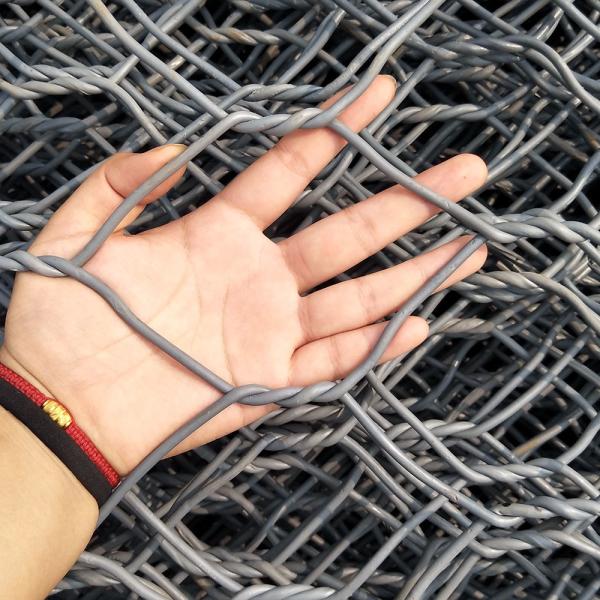 Marine Seawall Protection 2x1x1m Galvanized Gabion Basket High Durability