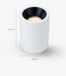 IP65 Waterproof Ceiling Mounted Down Lights Surface Mounted Cylinder Downlight