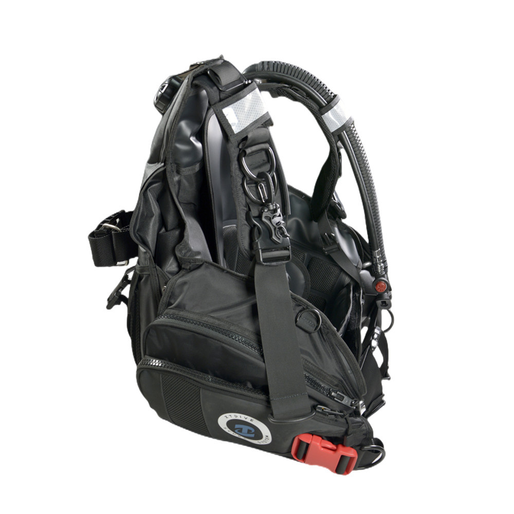 Antiwear Nylon Jacket Style BCD , Adults Scuba Buoyancy Vest