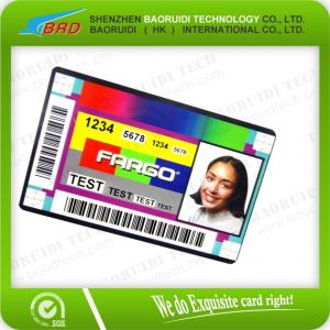 China plastic portrait card wholesale
