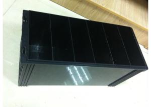 China Lead Acid Battery Housing / Injection Moulding Service / Six Battery Cavities / Gloss Finish wholesale