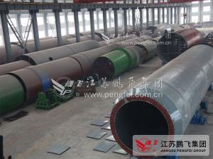 China Φ2.3 9m Domestic Waste Treatment Rotary Kiln System wholesale
