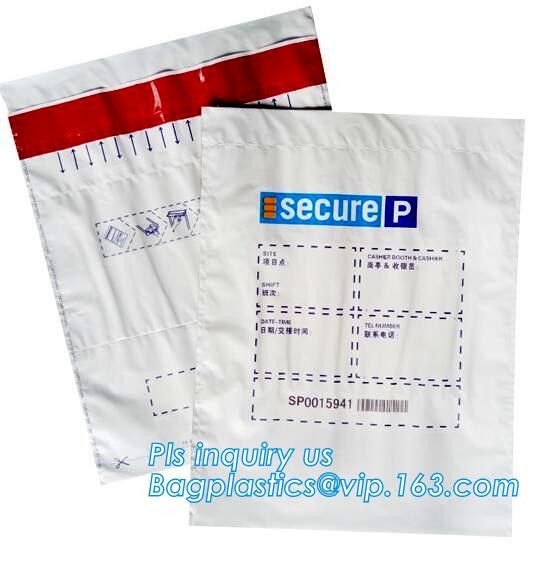 security deposit bags bank deposit bags cash deposit bags, general bank plastic deposit bags supply, Coin and Bank Note
