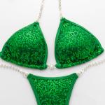 Soft NPC Bikini Competition Suits High Durability Fit Hips 34" - 37"