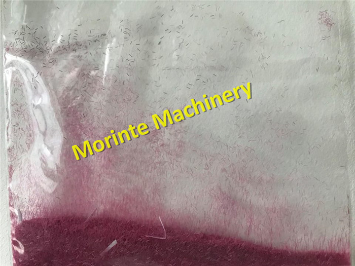 Polyester/nylon/viscose tow carbon fiber/glass fiber cutting machine flock aramid chopping