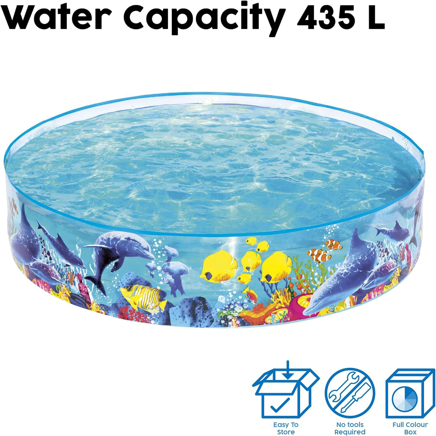 Transform Your Backyard into an Underwater World with this Inflatable Pool