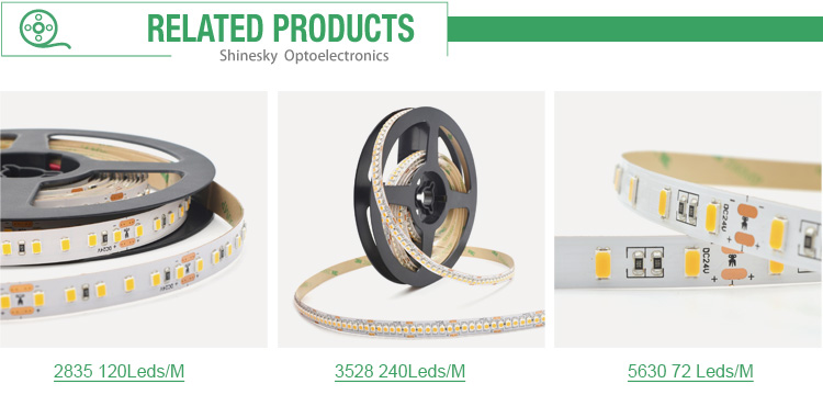 High quality 2216 led strips light 420leds/m DC24V light