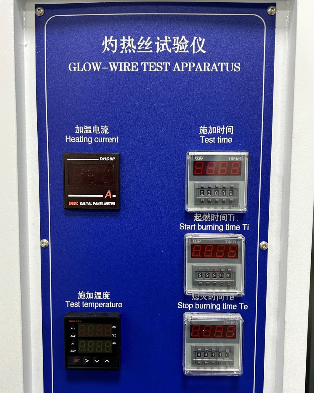 IEC60335 Glow Wire Flammability Hot Wire Chamber for Electronic Components