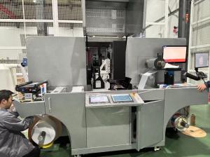 China Ecoo Digital Foil Stamping Varnishing Label Enhancing Machine wholesale