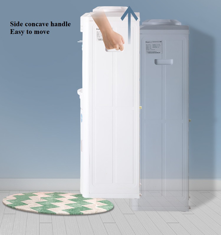Electric Power Source Vertical Drinking Water Dispenser with App-Controlled Function