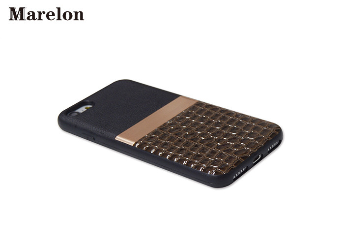 Embossed Crocodile Leather TPU Phone Case ，Colourful Customized Mobile Phone Case