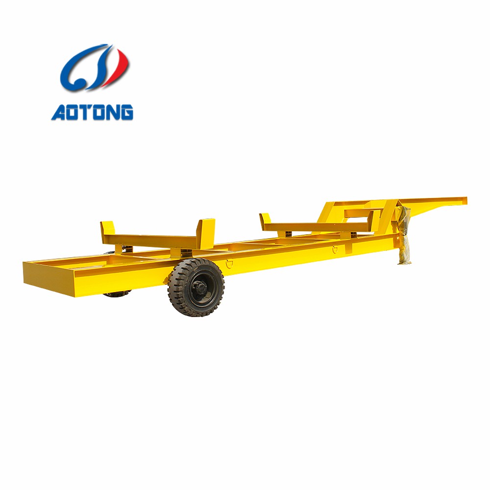 Truck Trailer 3 axles flatbed semi-trailer platform 40ft 48ft for container transport