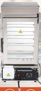China 500L Steamed Bun Machine , CE Food Warmer Display Showcase wholesale