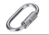 30KN High Quality Cold Formed Steel Self-Locking Carabiner isure marine