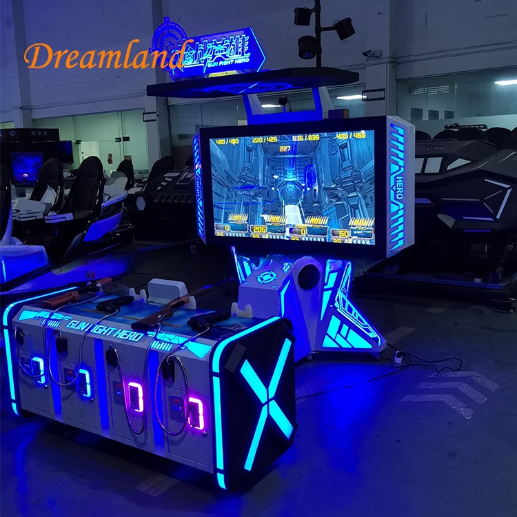 4 Players 65lcd Simulator Shooting Game Machine Exclusive Version Coin Operated