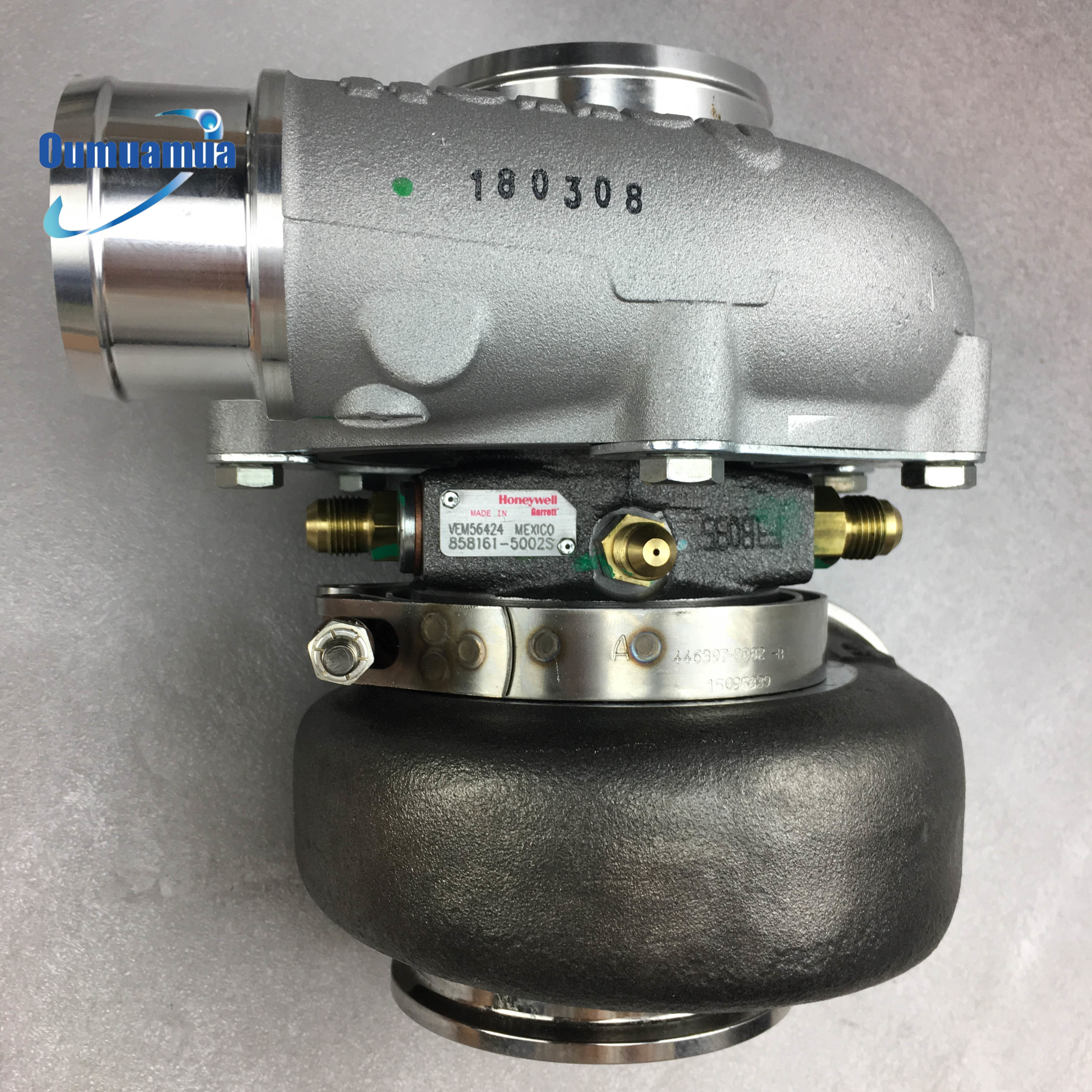 Original Garrett Turbo G25-550 858161-5002S 871389-5005S for G Series Dual Ball Bearing 92AR V-Band Turbine Housing turbo