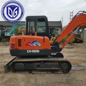 China Doosan Mini Excavator Operation DH55 Used Doosan Excavator 5.5t Professionally Maintained wholesale