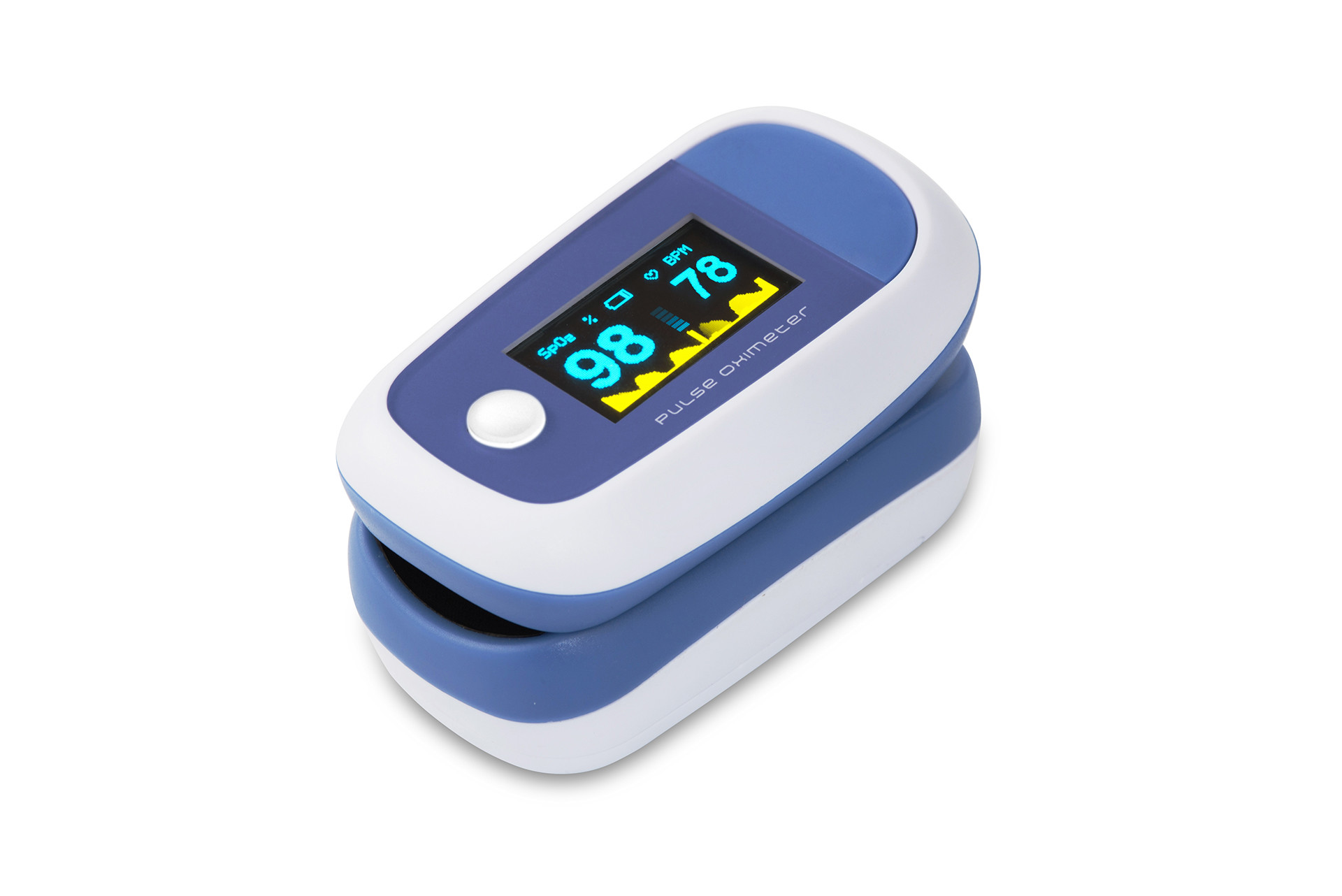 OLED Finger Pulse Oximeter Blood Oxygen Saturation Spo2 Monitor For Clinic Home, blood oxygen monitor