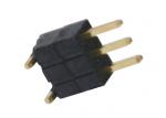 Plastic 3 Pin Single Row Header Connector 1.27mm Vertical Mount SMT Type