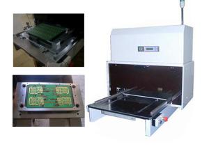 China 0.08MM Thick LCD Display CNC Pneumatically PCB Punching Machine wholesale