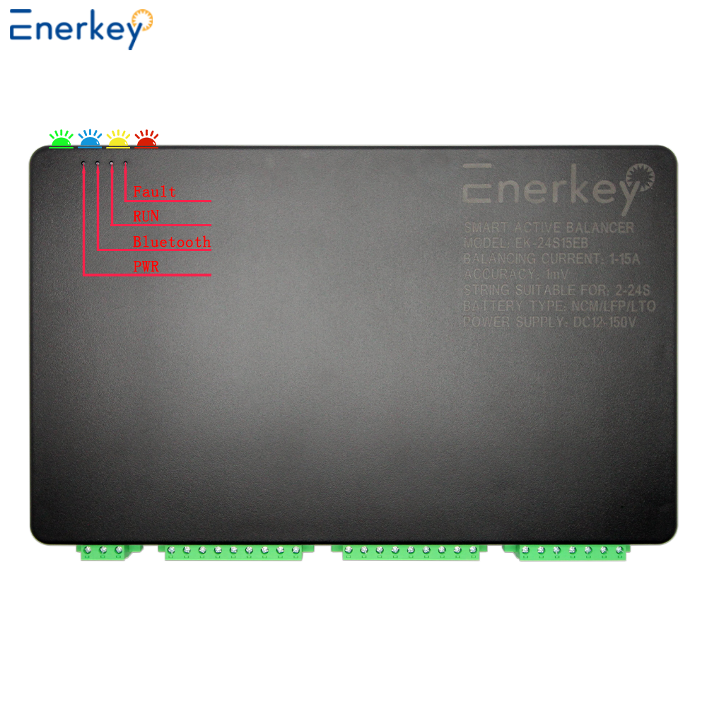 24S 15A Smart Active Balancer Cell Equalizer For NCM LFP LTO Batteries
