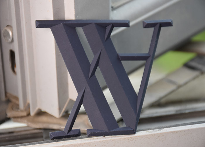 3D Silicon Logo Printed Garment Label Heat Transfer Rubber Letter