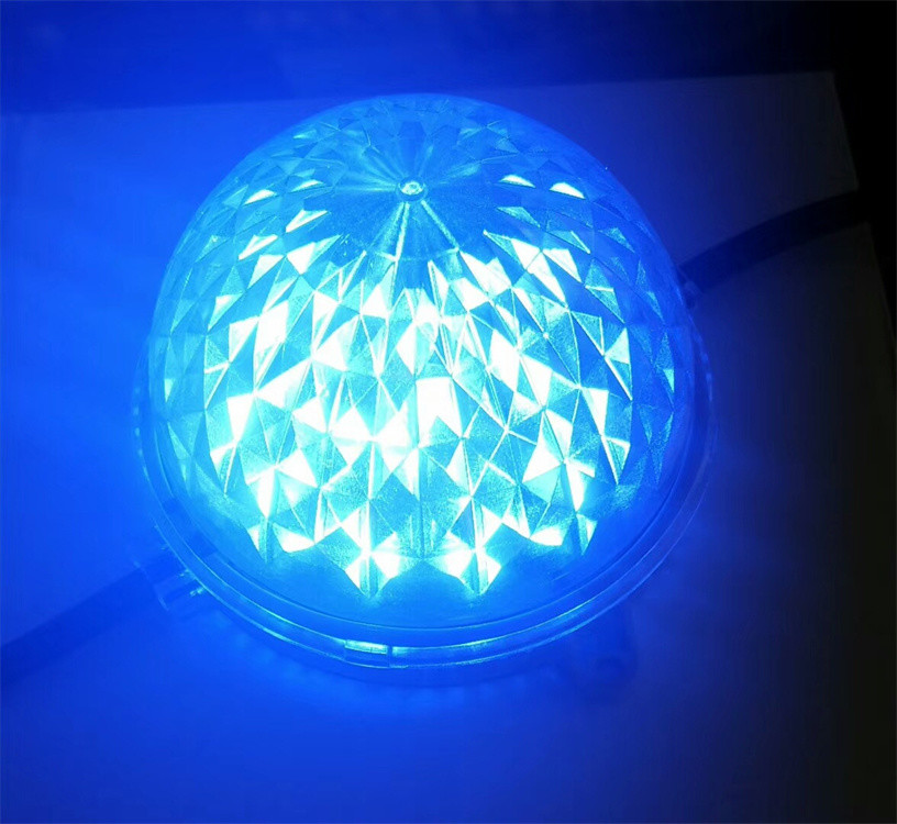 Customizable 100 Mm IP67 Waterproof DC24V 50MM DMX LED RGB Pixel Lights Programmable Outdoor Led Project Led Point Lights