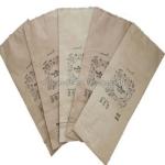 Custom Size Lawn And Garden Paper Bags White / Brown Outdoor Use